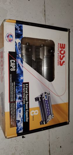 Capacitor boss 8 faradios