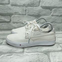 Nike Shane Premium SB Size Men 6.5/ Women 8 Triple White - DA4184