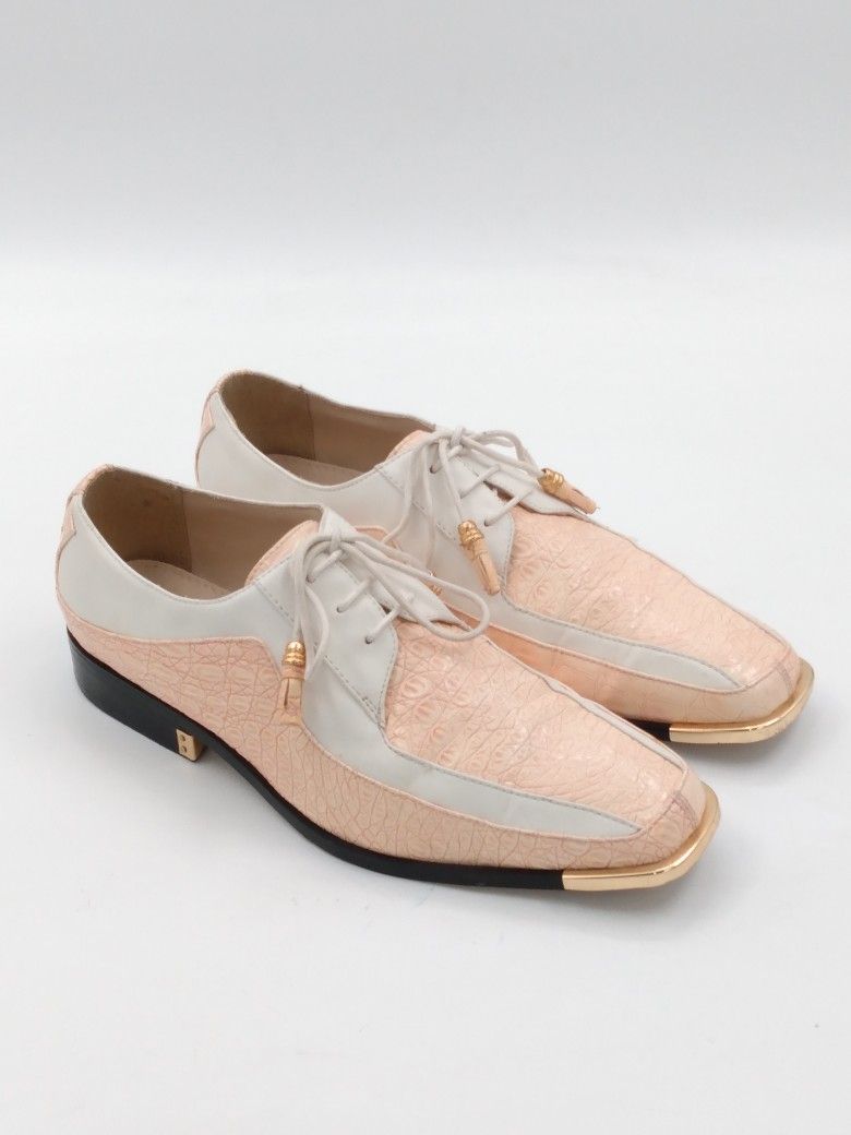 Men's MIRALTO Crocodile Print Dress Shoes