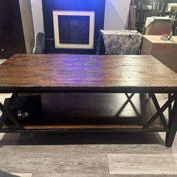 Coffee And End Table 