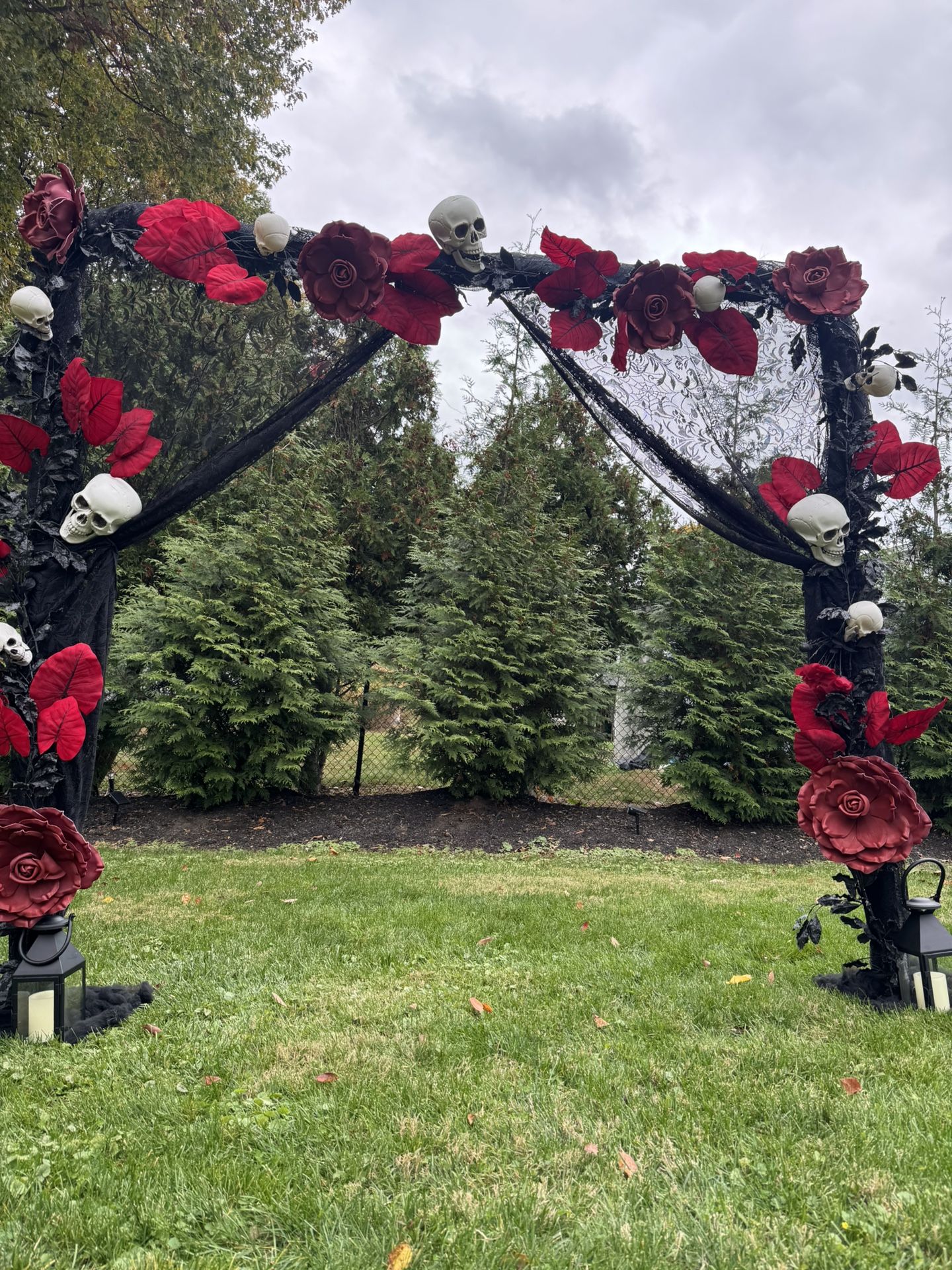 Halloween Arch Backdrop,events,photoshoot (Rent)