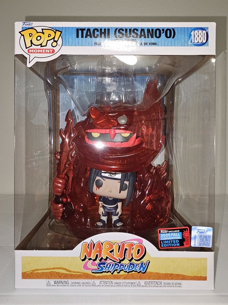 Itachi Susanoo NARUTO Animation FUNKO POP Limited Edition NYCC Fall EXCLUSIVE