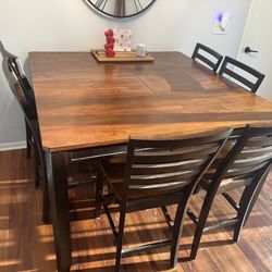 54” Square Bar Height Table