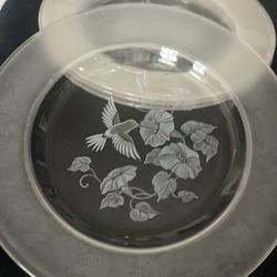 (4) Elegant Avon Plates