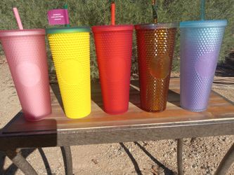Starbucks Hawaii Collection Studded Tumblers Set of 5