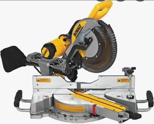 DeWalt 12" dual bevel chop saw