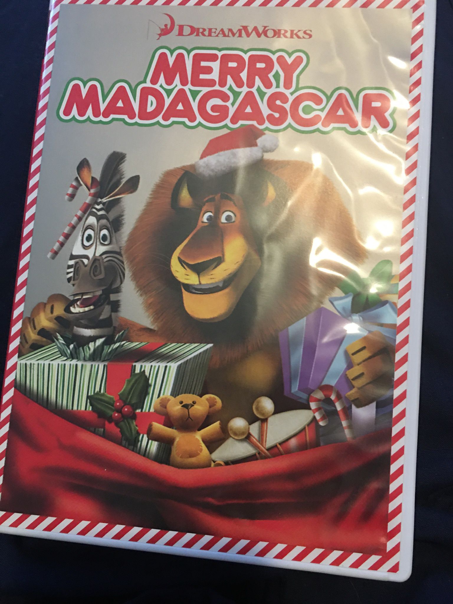 Like new Merry Madagascar DVD