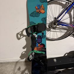 Sierra stunt snowboard /burton Boots And Bindings 