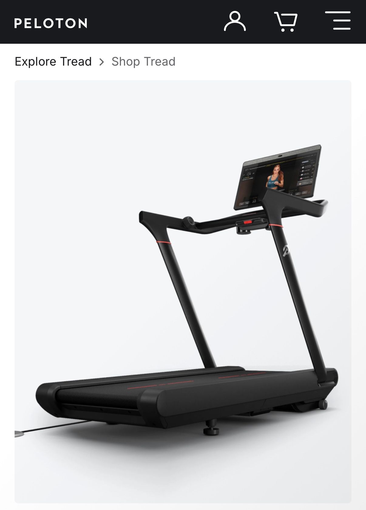Peloton Tread