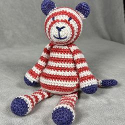 Handmade Stuffed Tiger Cat