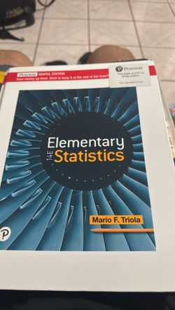 Elementary statistics, 14 edition