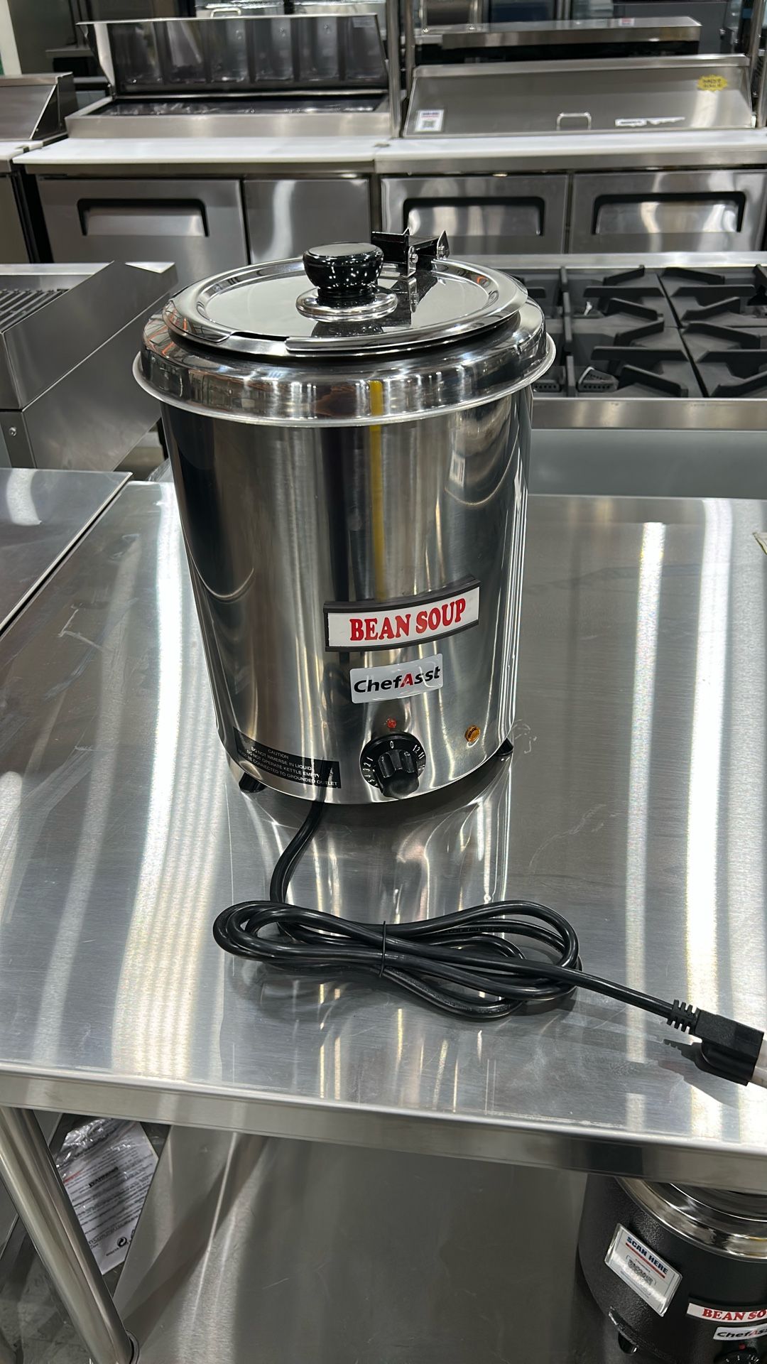 ChefAsst Soup Kettle 6qt (5.7L),300W Silver,SB-5700S