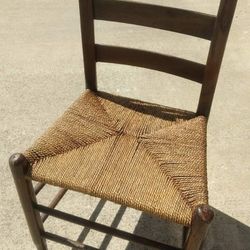 VINTAGE WOODEN CHAIR $55