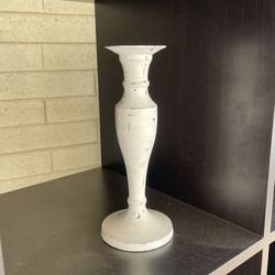 Antique look candleholder