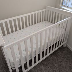 Baby Crib With Mattress