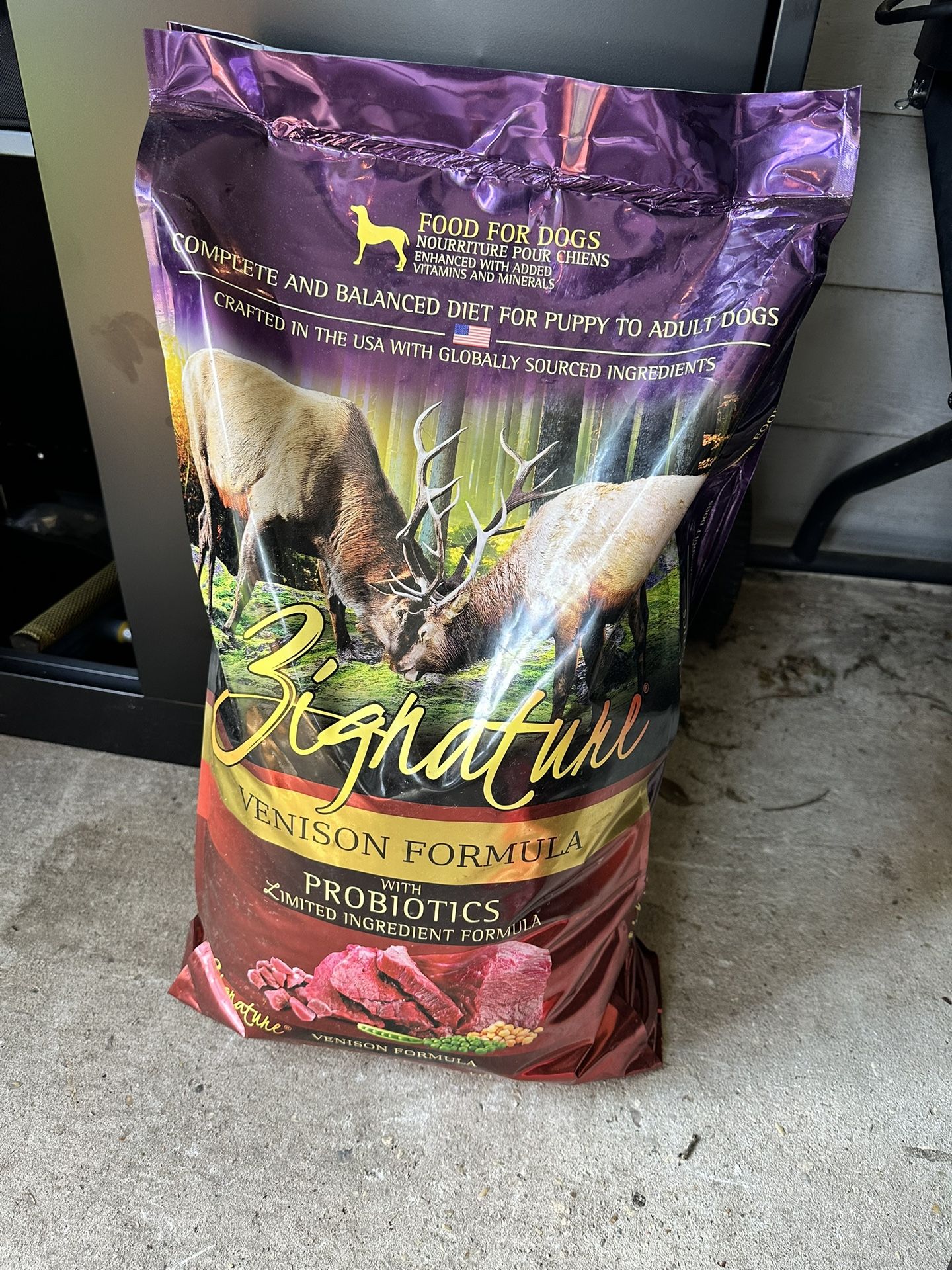 Zignature Venison Formula Dog Food