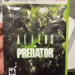 Alien VS Predator X Box 360 Game
