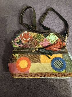 Women's Multicolor Flora Crossbody Bag