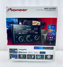 OBO-Listen Up! New Other Pioneer Double Din Color Changing Car Stereo With Bluetooth & USB Port