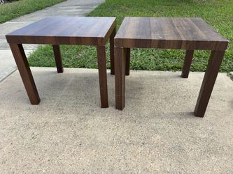 Pair of Wood End Tables