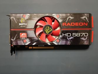 XFX ATI Radeon HD 5870 Graphics Card