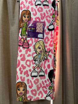 Bratz leopard blanket