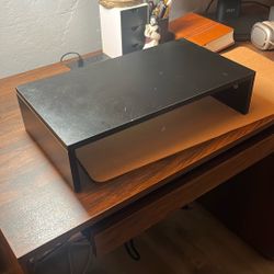 Black Monitor Stand