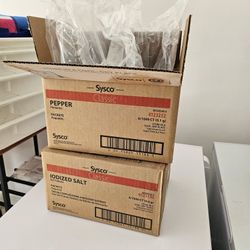 SALT and PEPPER  Packets $10 each Bag.