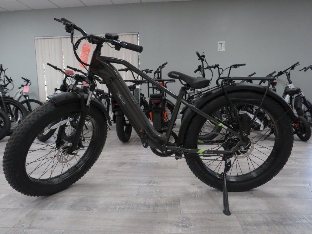 SISIGAD Warrior 1074 Fat Tire E Bike – Black or White