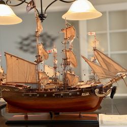 Pirate Ship Exclusive Edition Museum-quality Fully Assembled Wooden Model Ship