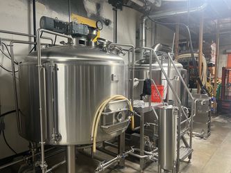 15 BBL BME Ningbo Brewhouse – Mash/Lauter Tun + Kettle/Whirlpool 2018) Brewery