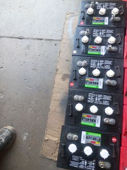 6 volt golf cart batteries