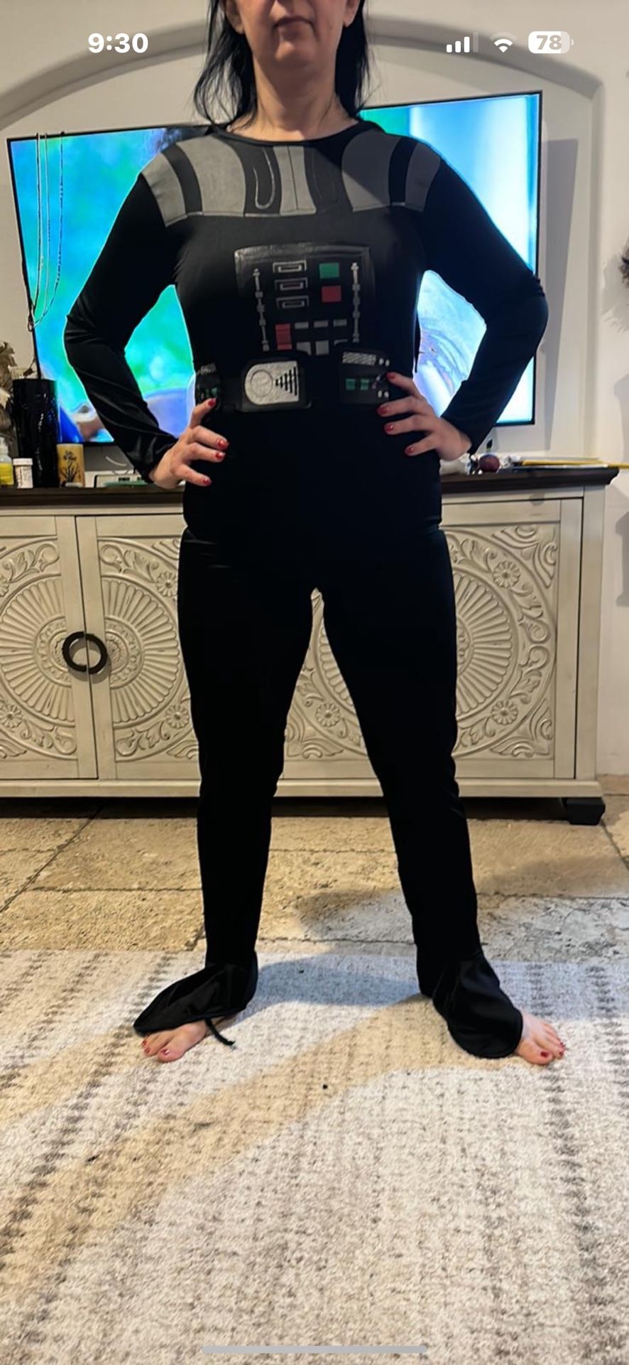 Star Wars Darth Vader Halloween Costume 40$$