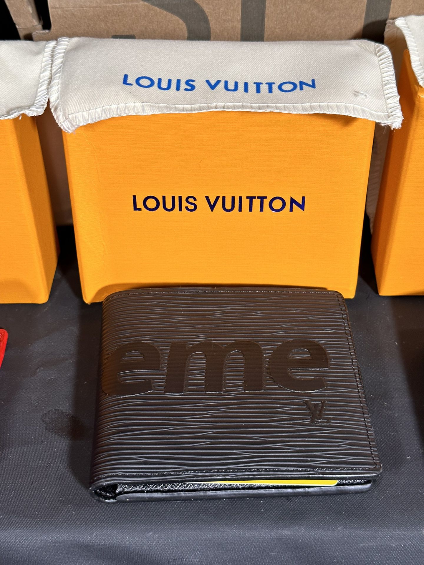 Louis Vuitton/ Supreme Wallet 