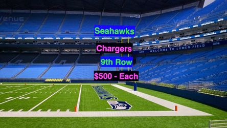 Seahawks Chargers Tickets