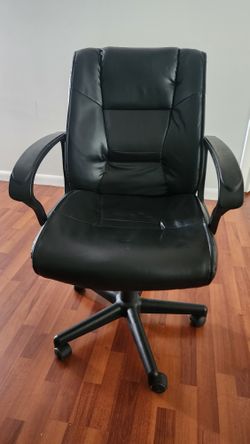 Black Conference Rolling Chair