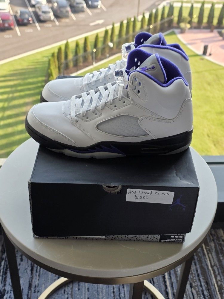 Deadstock Jordan Retro 5 Concord Sz 10.5