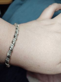 Silver bracelet