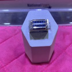 14KT White Gold Diamond Ring