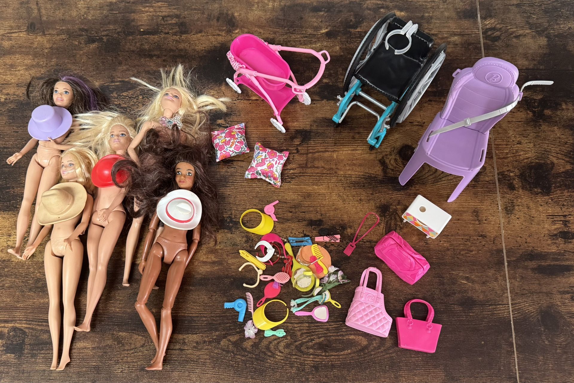 Barbie Doll Lot with Accessories just $15 xox