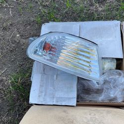 Honda Civic 92-95 4 Door Diamond Cut Clear Corner Lights