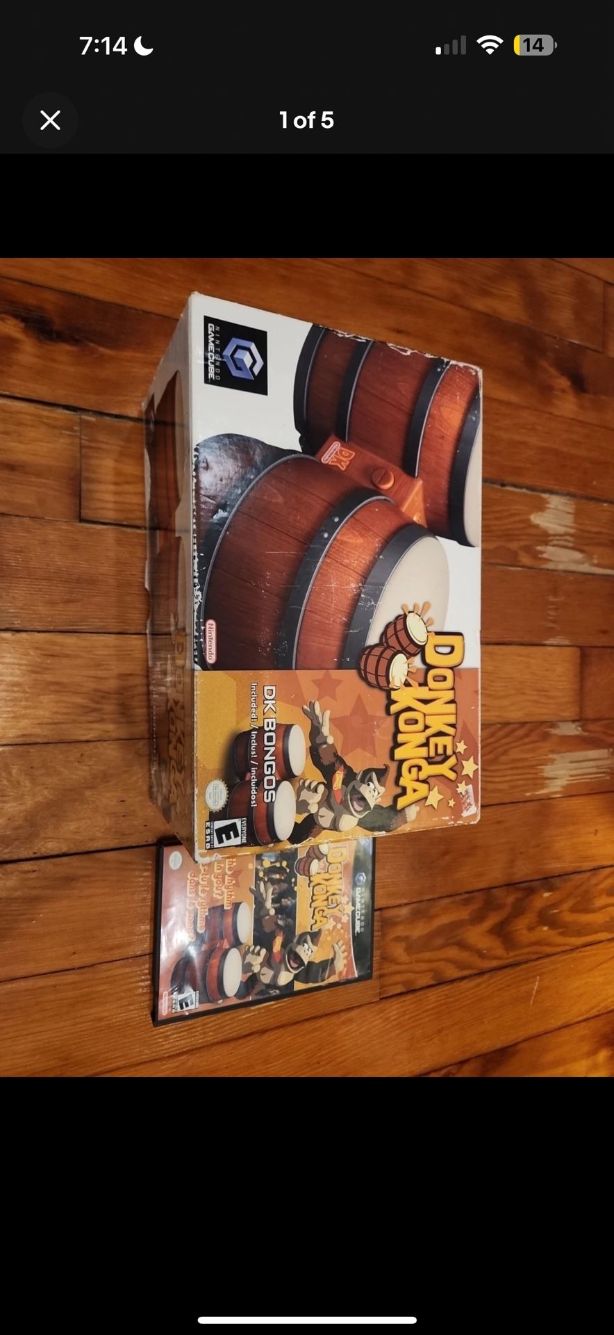 Donkey Konga Bongos Complete