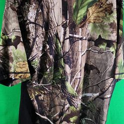 VINTAGE Realtree Shirt Mens XXL Camo Short Sleeve Hunting Made in USA
