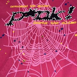 Hot Pink sp5der hoodie