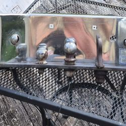 Chevy Chrome rear bumper Cowboy Style (Rare)