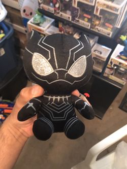 Black panther beanie babies