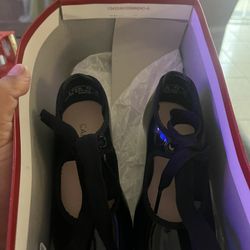 GIRLS BALLET Black Shoes.