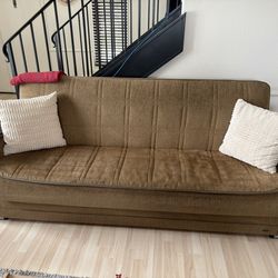 Brown Couches, Sleeper Sofas - Used