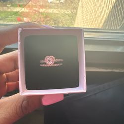 Rose gold pandora rings