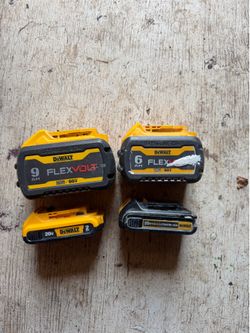 Dewalt batteries